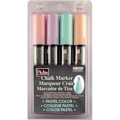 Uchida 483-4P-4 Chalk Mkr Chisel Set P 4pc