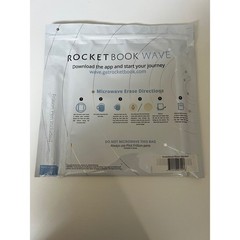 Rocketbook Wave Standard – The Intelligent Reusable Notebook – NEW