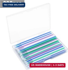 200 Pcs Automotive Touch Up Paint Brushes,Disposable Micro Paint Chip Repair App