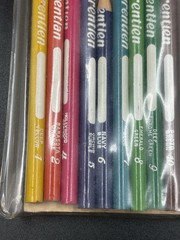 Vintage Laurentien Venus Esterbrook Canada 21 Coloured Pencils & Case Read