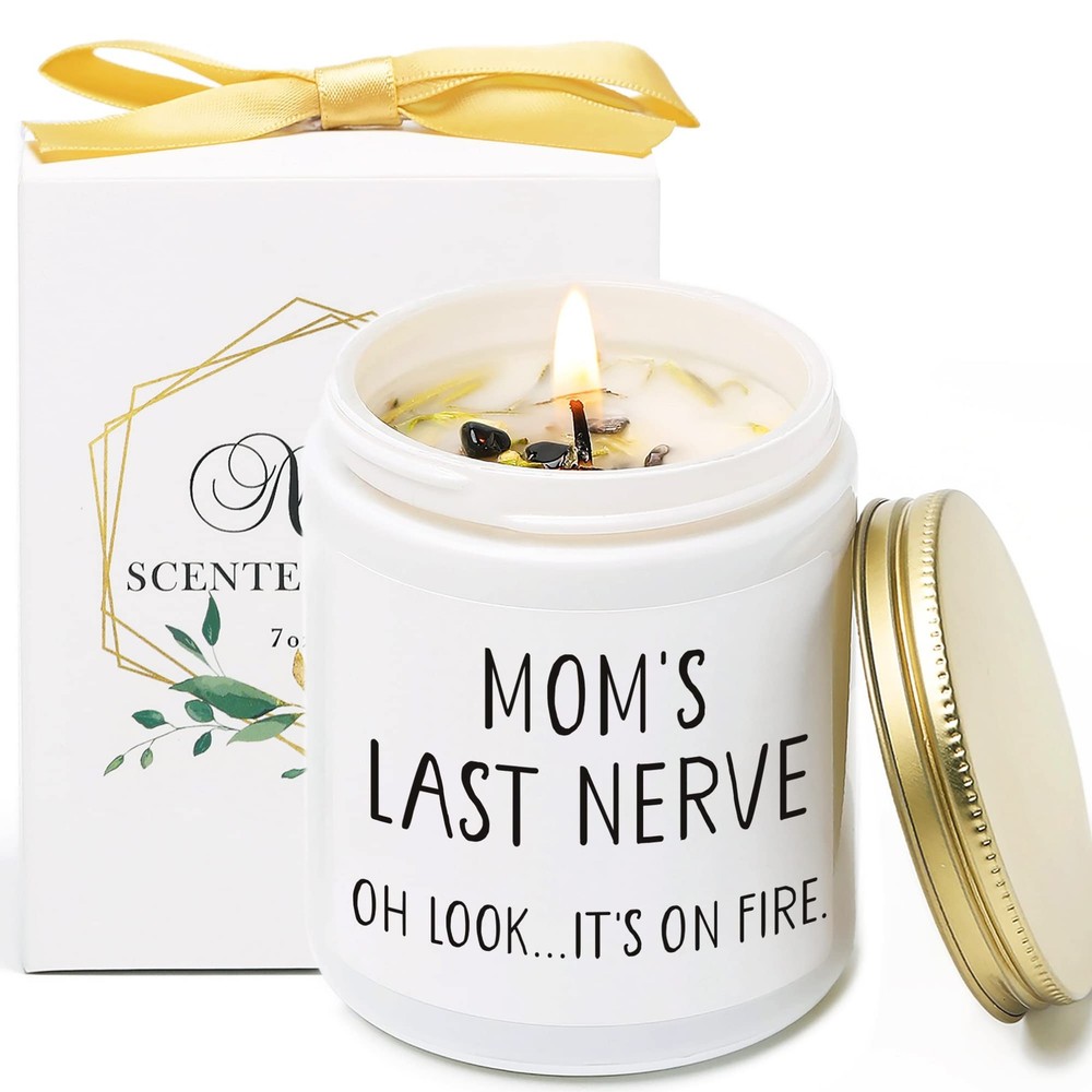 Moms Last Nerve Candle, Oh Look It’s on Fire 2.8 inches, Mom