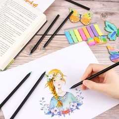 SEQ Rainbow Pencils for Kids – 8 Pack Multicolor Magic Color Changing Pencils…