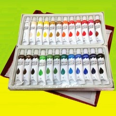 Montico Acrylic Paint Set – 24 Colors , Professional Painting Set