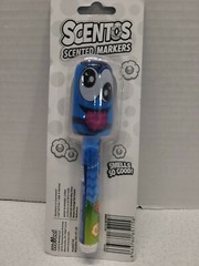 Scentos Wiggle Top Blueberry Scented Marker Bobble Head WeVeel Blue Season 1