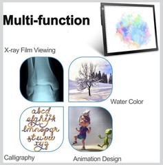 LitEnergy Rechargeable Tracing Light Box~Adjustable Battery Powered~Ultra-Thin