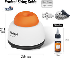 Vortex Mini 3000 Paint Shaker for Airbrush Acrylic Paint, Miniature Model Paint