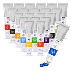 Oil Paint 20 Colors 50ml Tubes High Saturation Fast Drying Paul Rubens Bright
