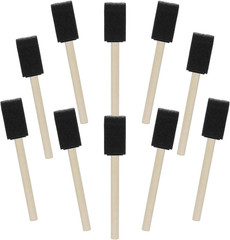 200 Pack 1 inch Foam Paint Brushes Bulk Sponge Paint Brush Foam Brush Set Wood H