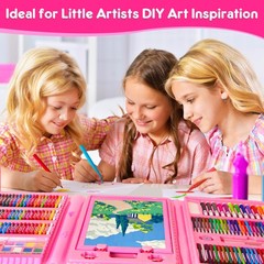 Art Supplies 332 Piece Drawing Art Kit Gifts for Girls Boys Kids Teens Gifts …