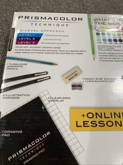 PRISMACOLOR TECHNIQUE 25 PC ART SET – 3 LANDSCAPE DRAWING LESSONS ONLINE