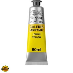Galeria Acrylic Color, 60ml 2-oz Tube, Lemon Yellow
