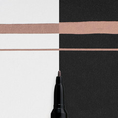 Pen Touch Fine Point Permanent Paint Markers, 1.0Mm, Copper Bronze Metallic Colo