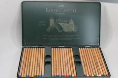 Faber-Castell 60-Piece Pitt Pastel Pencils in A Metal Tin