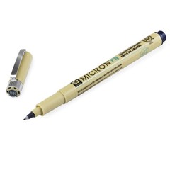 Sakura Pigma Micron Pn Fineliner Marking Pens Pack Of 3 Blue Black 0.4 0.5Mm