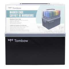 [US Tax Paid] Tombow ABT 108 Dual Brush Pen Carrying Case No Pens NB-UPABT108C