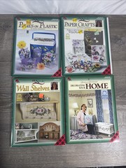 Donna Dewberry One Stroke Book Lot (4) Decorating Your Home & Crafts