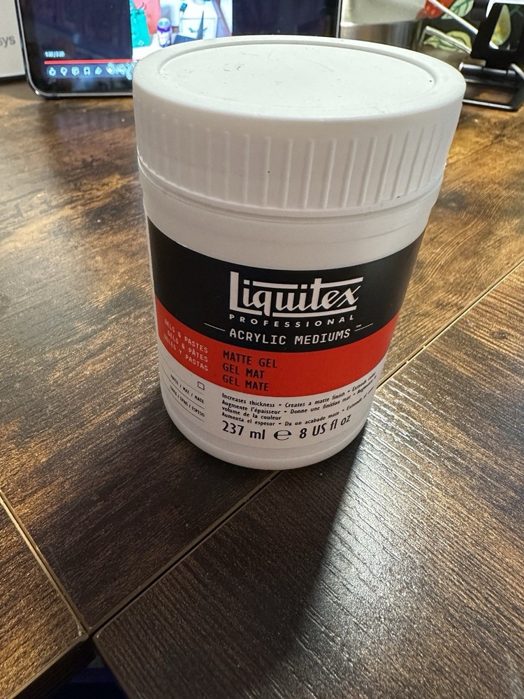 Liquitex Professional – ACRYLIC MEDIUMS 8 fl. oz – GELS and Silkscreen Medium