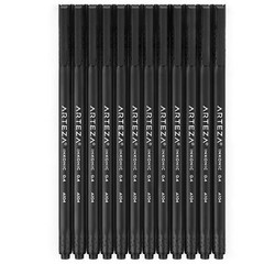 Arteza Inkonic Fineliner Pens | Black – Pack of 12