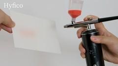 High-Pressure Airbrush Kit with Compressor, 2 Airbrushes, 6400mAh, 50PSI, 0.2/0.
