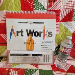 ARTWORKS CALLIGRAPHY INTERACTIVE ART INSTRUCTION BOOK/1994/New & Sealed
