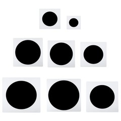 Circle Painting Stencils, 8 Pack Paint Stencils Painting Template Stencil