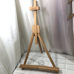 Conda Wooden Tabletop Easel Adjustable Frame Beechwood Tripod Display Stand