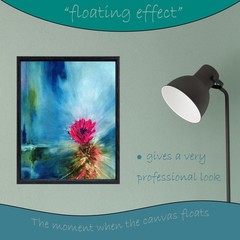 Weitavas Canvas Floater Frame For 12X18 Paintings Floating Frame For 0.6-0.9