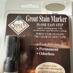 NEW SamaN Grout Stain Marker SAND Lot Of 4 Water Based Formula -New In Packing!