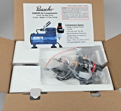 Paasche D500SR 1/5 HP Oilless Compressor Regulator & Moisture Trap For Airbrush
