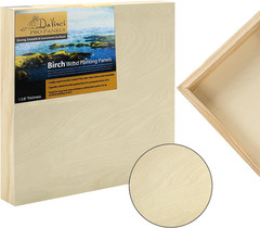 Da Vinci Pro Birch Wood Panel 1-5/8 Deep – 10X10 Single Panel – Fine Textured, W