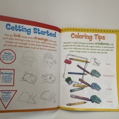 Walter Foster Learn to Draw Dinosaurs Step-by-Step Cartooning Instruction Book