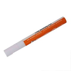 1x Permanent Marker White Marker Waterproof Paint Pen for Tire Metal Glass