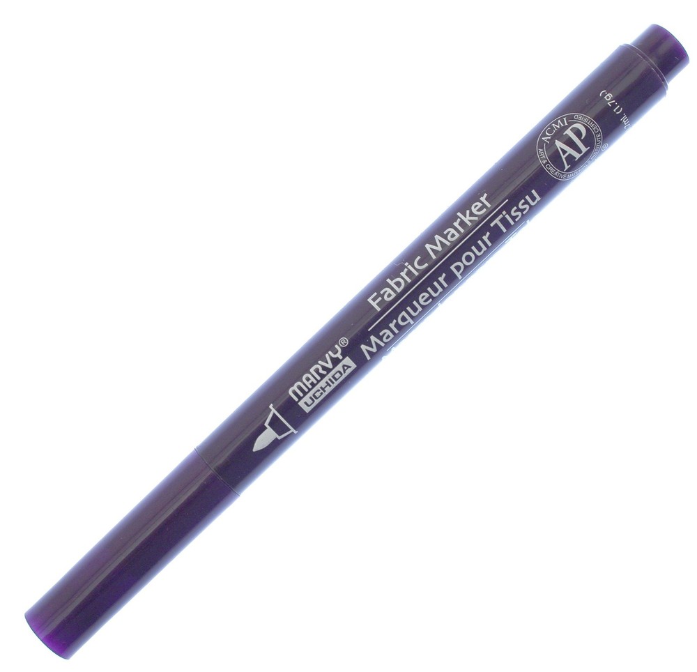 Marvy Fine Point Fabric Marker Art Supplies Dark Violet