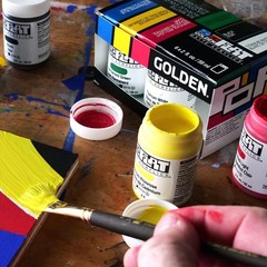 Golden SoFlat Matte Acrylic Paint, Pop Set (0974-0) 12 Fl Oz (Pack of 1)