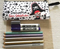 METALLIC PENCILS IN NEW ZIP CASE ~ 1 GOLD – 1 SILVER 3 OTHERS 2 FABER ~ ALL NEW