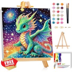 cviokrdu Dragon Paint Numbers 8×8 BKH2354
