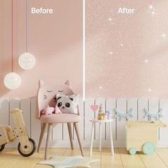 Non-Toxic Black Glitter for Paint – Fine Additive for Stunning Walls [100g]