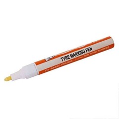1x Permanent Marker White Marker Waterproof Paint Pen for Tire Metal Glass