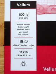 Lot Strathmore Bristol Paper: 11″x14″ Vellum, 11″x17″ Smooth, 11″x17″ Vellum 500