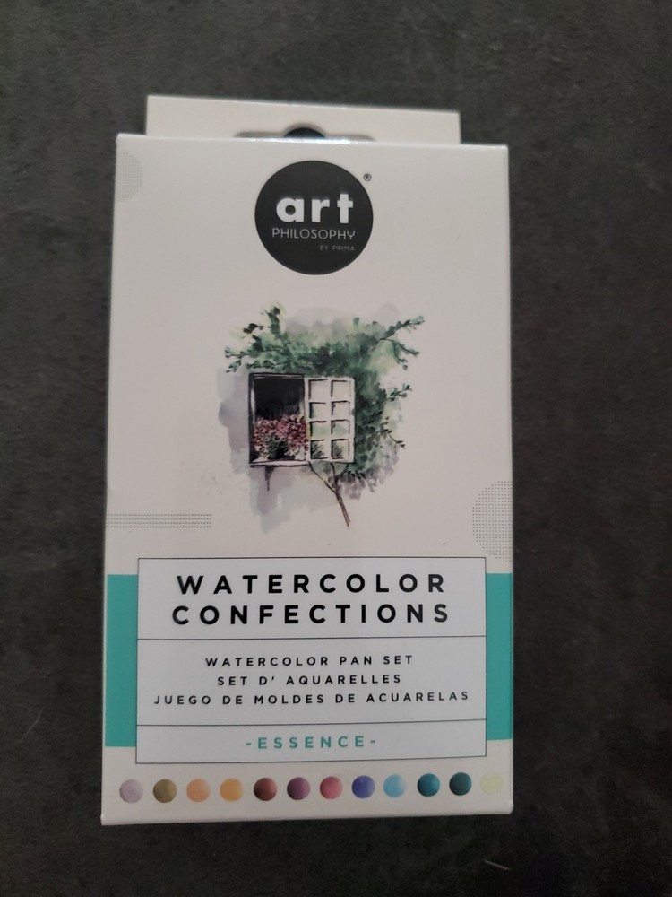 Prima Watercolor Confections Watercolor Pans 12/Pkg-Essence (Pack of 1)