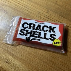 Crack Shells (Egg Shell) Stickers 50 White Blank Stickers Graffiti Art Supplies