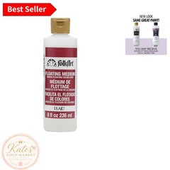 Artistic 8-Oz Floating Medium for Effortless Acrylic & Watercolor Creations