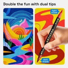 ARTISTRO Paint Markers – Acrylic Pens for Rock, Glass, Fabric, DIY – Art Supplie
