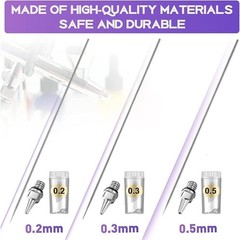10 Pieces Airbrush Replacement Parts Kit – Compatible with Most Standard Airb…