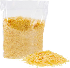 1 Pack Shellac Flakes 1.1 Lb/ 17.6 Oz Blonde Shellac Finish for Home Wood Craft