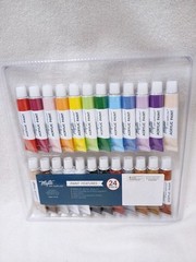 Professional Grade Acrylic Paint Set 24 Tubes Archival Quality Artist Studio Pro