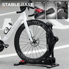 Bike Stand 2-in-1 Vertical & Horizontal Floor Black
