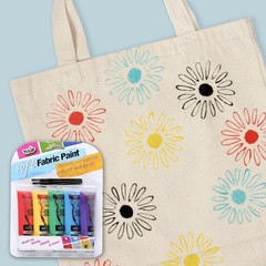 Tulip Soft Fabric Paint, Permanent on Clothes, Bold Primary Colors, 8 Pieces,…