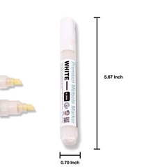 Wilkins White Premium Midsole Marker Paint for Leather, Suede, Fabric