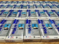 Sanford Vis-à-Vis Waterbase Pens Fine Point Blue Dozen 16003 Lot of 44 boxes